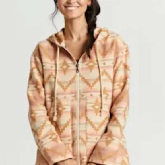 Pendleton Oversized Double Soft Hoodie. Sz: Large